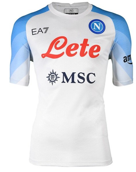 Camisa II Napoli 2022 2023 EA7 oficial 